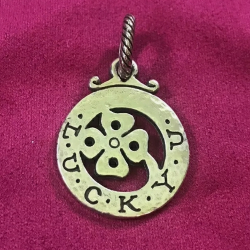 Brighton "Lucky U" Shamrock Four-Leaf Clov…